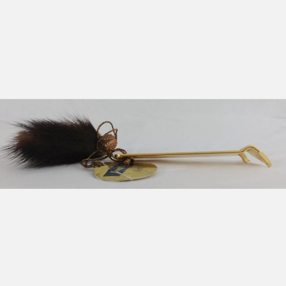 Harper's Bazaar Gold Can Opener with Rabbits Foot - Picture 4 of 7
